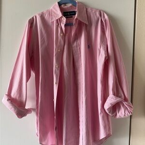 Ralph Lauren Polo Pink Button Down Shirt